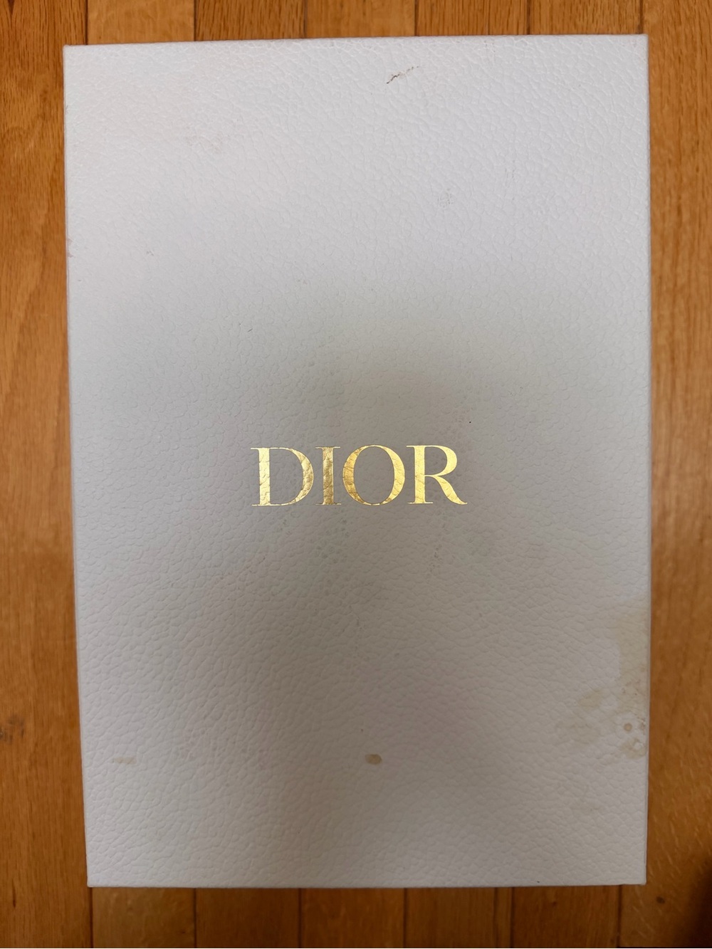 Dior Ivory Pointed Slingback Pumps with Gold Logo - Picture 7 of 9